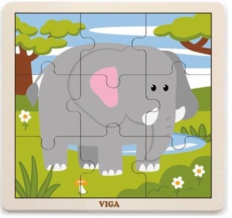 Пазл Viga Toys "Слон" (51441)