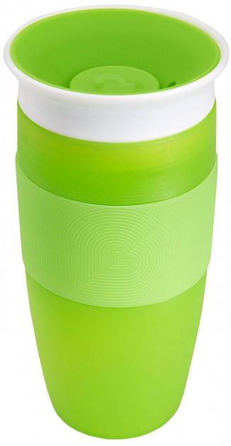 Чашка-непроливайка Munchkin Miracle 360° Sippy 414 мл Зеленая 