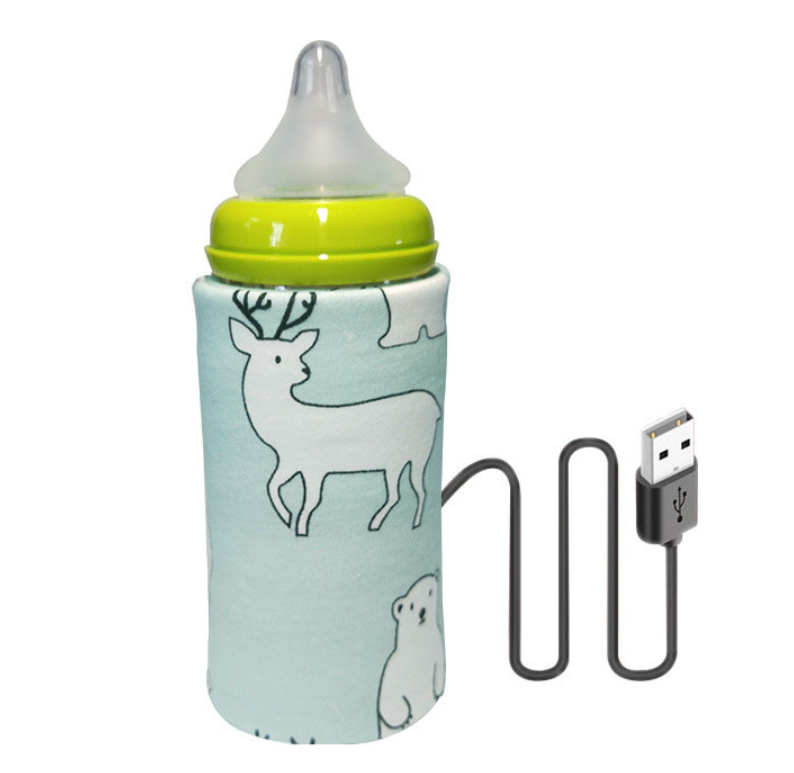 USB Подогреватель для детских бутылочек электрический  Belove Turquoise Animals (BE1725291120)