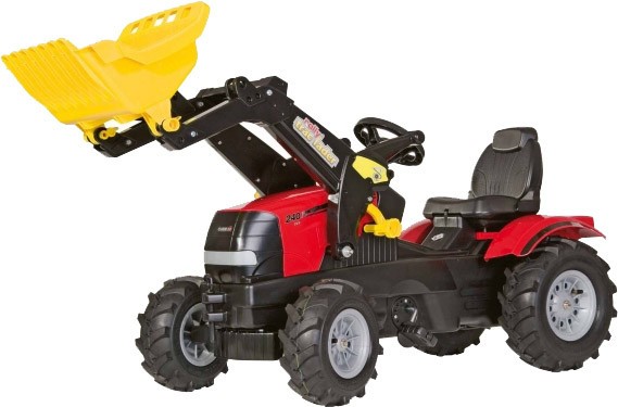 Трактор с ковшом Rolly Toys rollyFarmtrac Case Puma CVX 240 Красно-чёрный (611126)