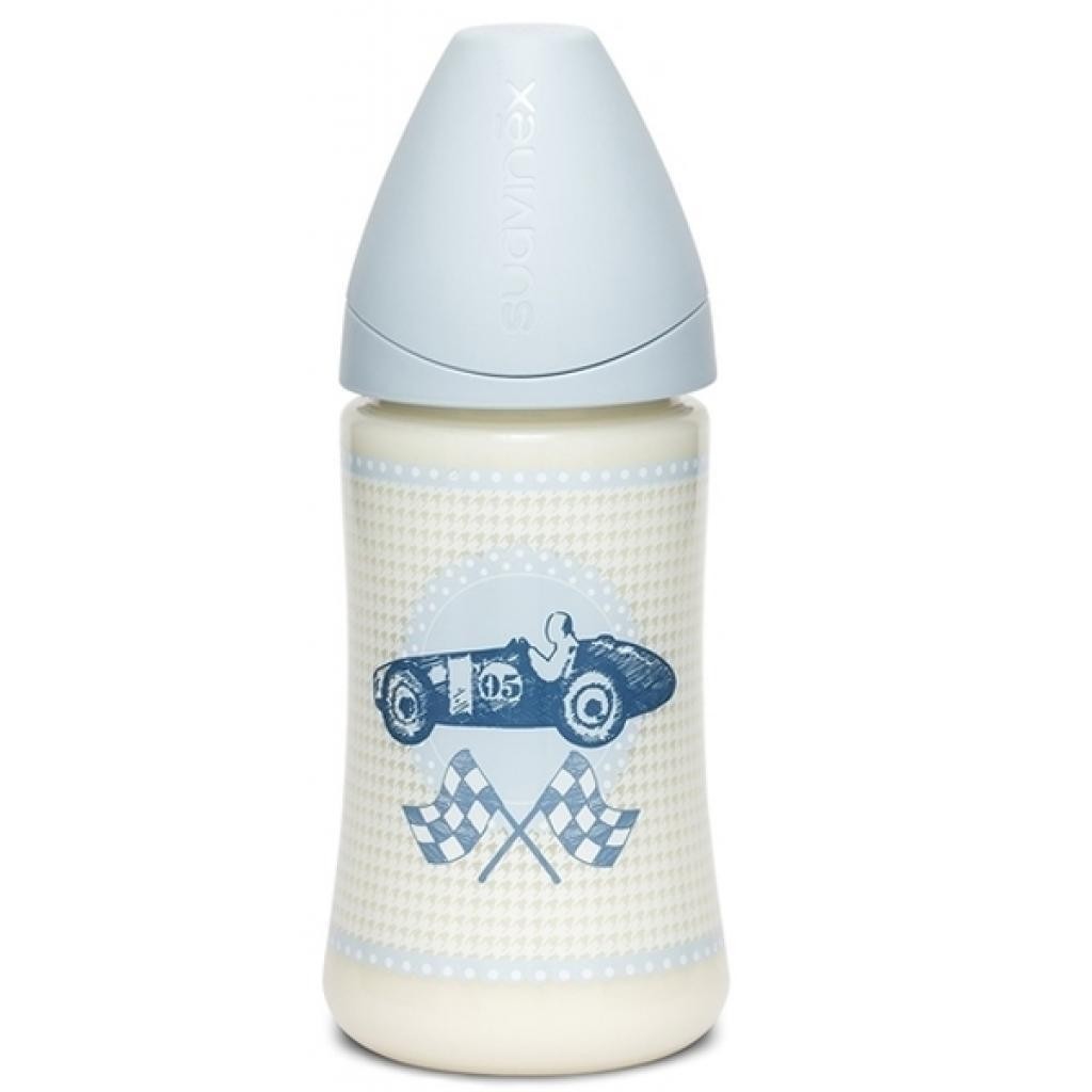 Бутылочка для кормления Suavinex Истории малышей, 270 мл, синий (304383/1)