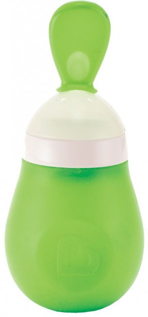 Ложка для первого прикорма Munchkin Squeeze Зеленая (012398.03)