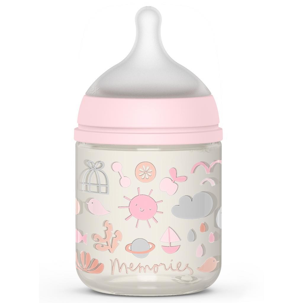 Бутылочка для кормления Suavinex Memories 150 мл Pink (307050)