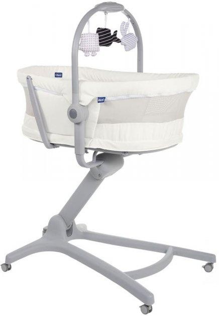 Кроватка - стульчик для кормления Chicco Baby Hug Air 4 в 1 Белая (79193.30.00)