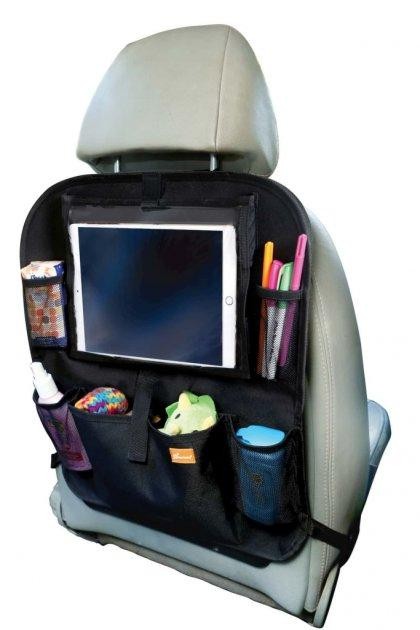 Органайзер DreamBaby на сиденье с держателем для планшета Черный (G1216)
