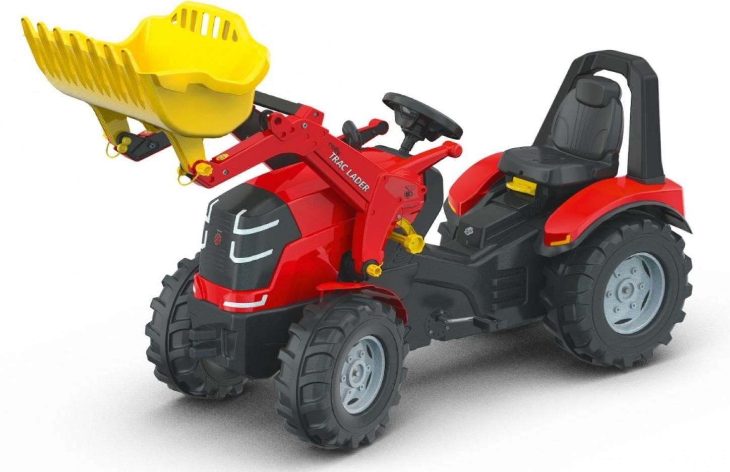 Трактор с ковшом RollyX-Trac Premium, Rolly Toys (красный)