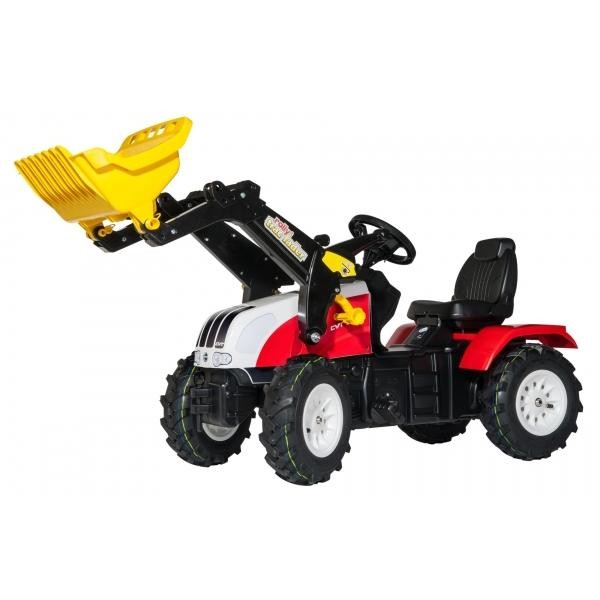 Трактор Farmtrac Steyr 6240 CVT, Rolly Toys (красно-желтый)