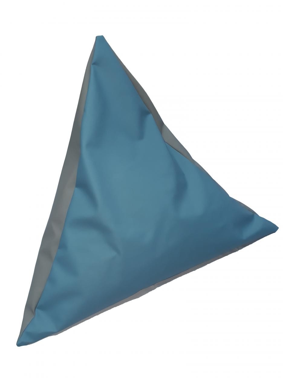Кресло-мешок из кожзаменителя Треугольник, KIDIGO (цвет в ассорт.)