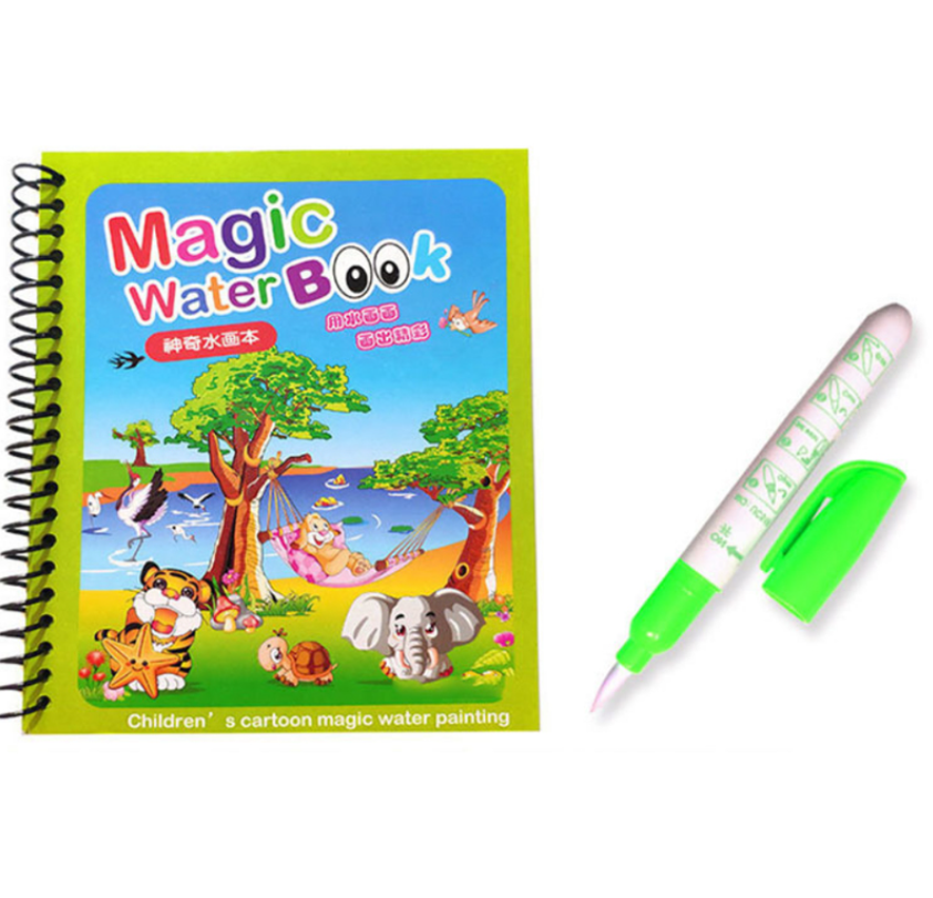 Книжка для рисования водой Magic Water Book (19*15 см)