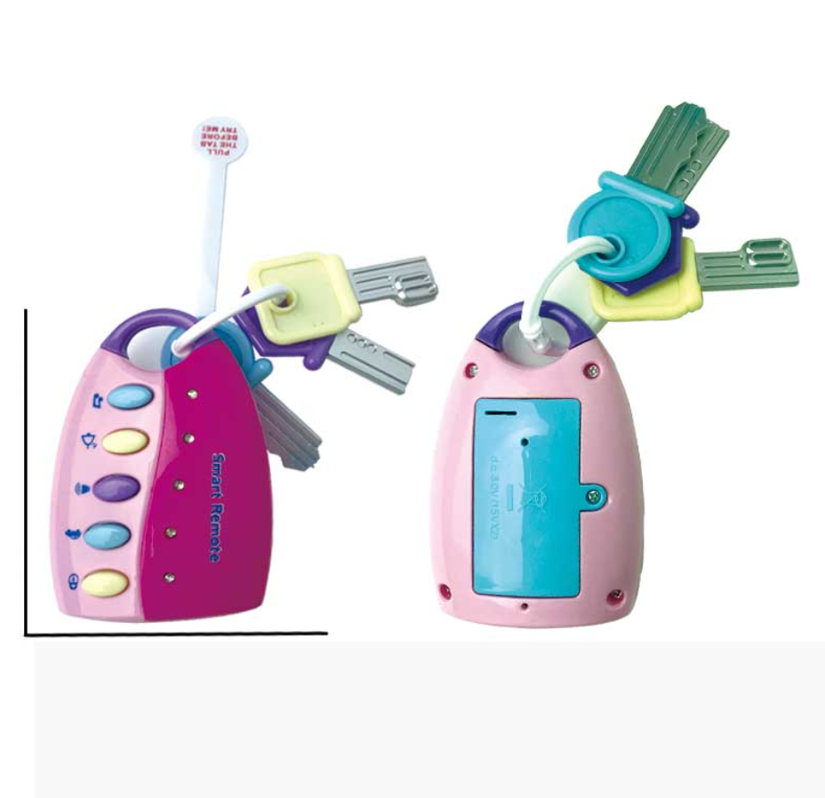 Детские ключи игрушечные автомобильные со светом и звуком Purple