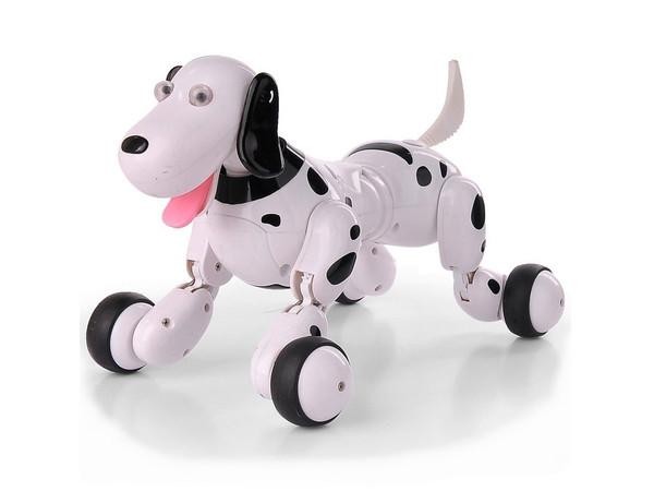 Робот-собака Smart Dog HC-777-338b на радиоуправлении, HappyCow (чёрный)