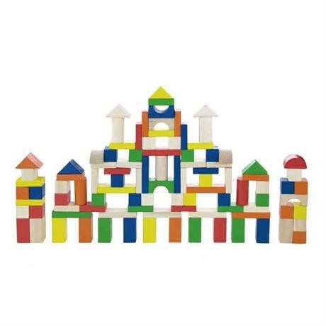 Набор строительных блоков Viga Toys "Город" 80 шт.