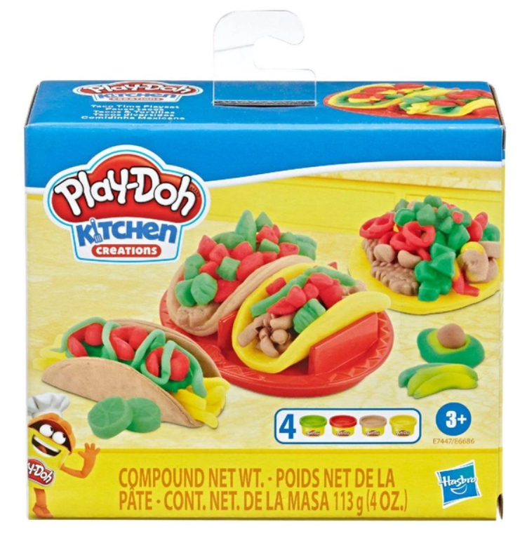 Набор для творчества Hasbro Play-Doh Kitchen Creations  "Любимые блюда - Время тако" (E7447)