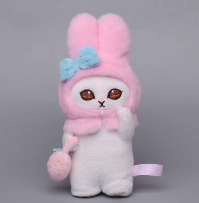 Мягкая игрушка подвеска плюшевый аниме Котенок-My Melody Hello Kitty 15см