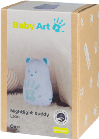 Baby Art BUDDY Ведмедик Нічник з відбитками (3601099700)