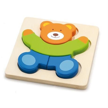 Мини-пазл Viga Toys "Медведь"