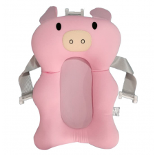 Матрасик коврик для купания ребенка в ванночку с креплениями Belove, Pink Pig + (Набор аксессуаров)