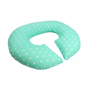 Подушка для беременных Рогалик с наволочкой, KIDIGO (Звезды)