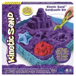 Набор песка для детского творчества KINETIC SAND ЗАМОК ИЗ ПЕСКА, Wacky-Tivities (фиолетовый)