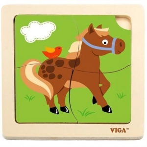 Пазл Viga Toys "Лошадь" (51312)