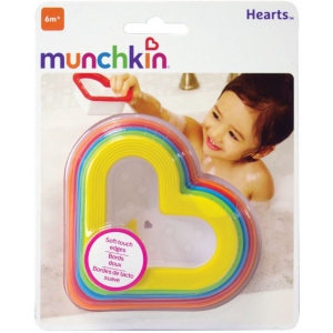 Игрушечный набор для ванны Munchkin Сердечки (012312)