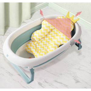 Матрасик для купания ребенка в ванночку с креплениями Yellow Сrown, Belove