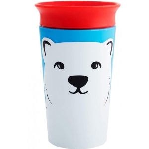 Чашка-непроливайка Munchkin Miracle 360° Sippy Белый медведь 266 мл (051779)