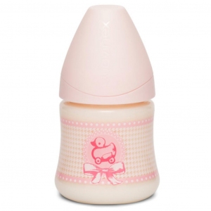 Бутылочка для кормления Suavinex Истории малышей, 150 мл, розовый (304376/1)