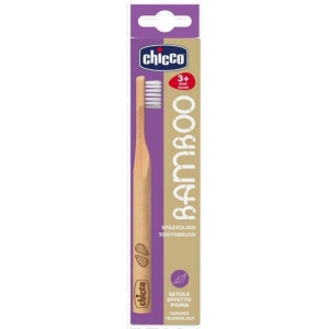 Бамбуковая зубная щетка Chicco Фиолетовая (10623.00.30)