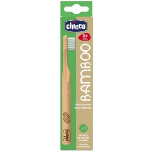 Бамбуковая зубная щетка Chicco Зеленая (10623.00.10)