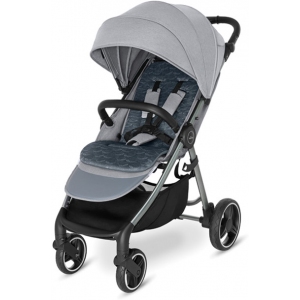 Прогулочная коляска Baby Design Wave 107 Silver Gray (204111)