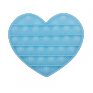 Антистресс игрушка пузырьки Pop-it, Blue Heart