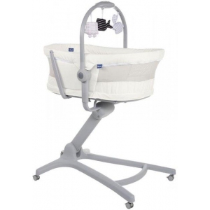 Кроватка - стульчик для кормления Chicco Baby Hug Air 4 в 1 Белая (79193.30.00)