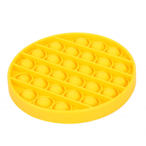 Антистресс игрушка пузырьки Pop-it, Yellow Circle