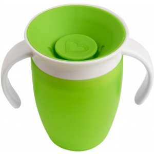 Чашка-непроливайка Munchkin Miracle 360° 207 мл Зеленая (012443)