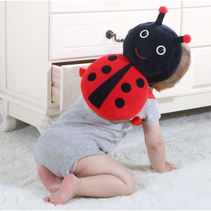 Защитная магкая накладка (рюкзак безопасности) на спину для новорожденных, Ladybug