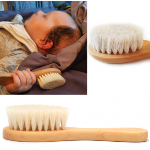 Деревянная щетка для волос из натуральной щетины, Belove