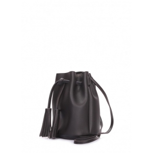 Женская сумка на завязках (miniso-bucket-black)