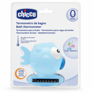Термометр для температури воды Рибка, Chicco (голубой)