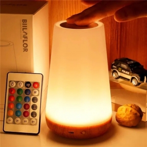 Настольный сенсорный светильник ночник с мягким светом (13 цветов), Athand