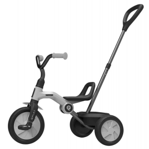 Велосипед складной трехколесный детский с родительской ручкой Ant+ Gray (T190-2Ant+Grey), Qplay