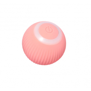 Интерактивная игрушка для кота умный мяч UFT CatToy, Розовый