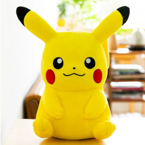 Мягкая игрушка плюшевая Покемон Пикачу 20см, Желтый, Pokemon