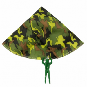 Метательная игрушка солдатик с парашютом, Камуфляж, Velice