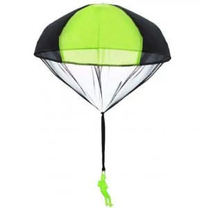 Метательная игрушка солдатик с парашютом, Зеленый, Velice