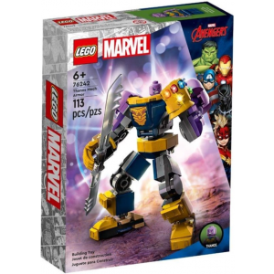 Конструктор LEGO ǀ Marvel Super Heroes Робоброня Таноса 6+ 113 деталей (76242)