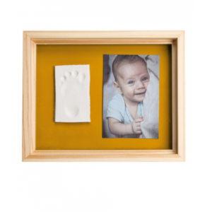 Baby Art Настенная рамка Деревянная ОРГАНИК с отпечатками (3601092030)