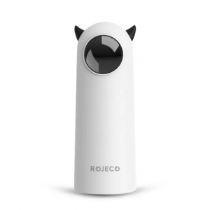 Автоматическая лазерная указка для котов ROJECO интерактивная игрушка для домашних животных, Белый