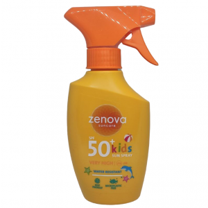 Солнцезащитный спрей Zenova Suncare Kids Sun Spray SPF 50 для детей 200 мл (116787)