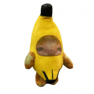 Мягкая игрушка подвеска Кот Банан 16 см, Velice